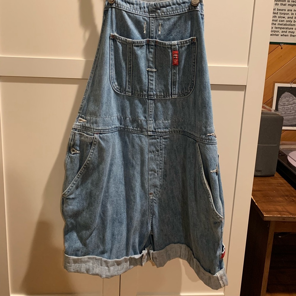 Ralph Lauren Polo Jean co vintage overall shorts M